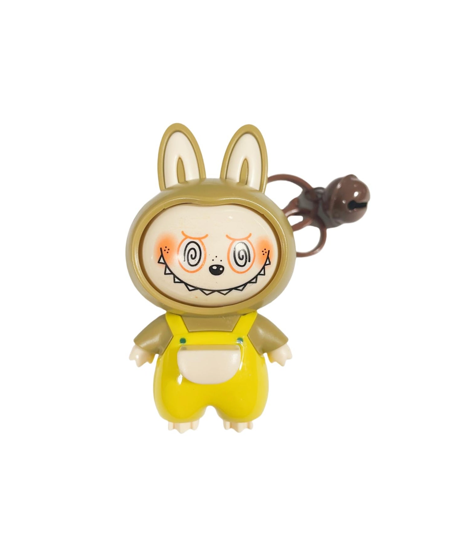 Labubu Keychain with Changeable Faces – Plush Bag Charm