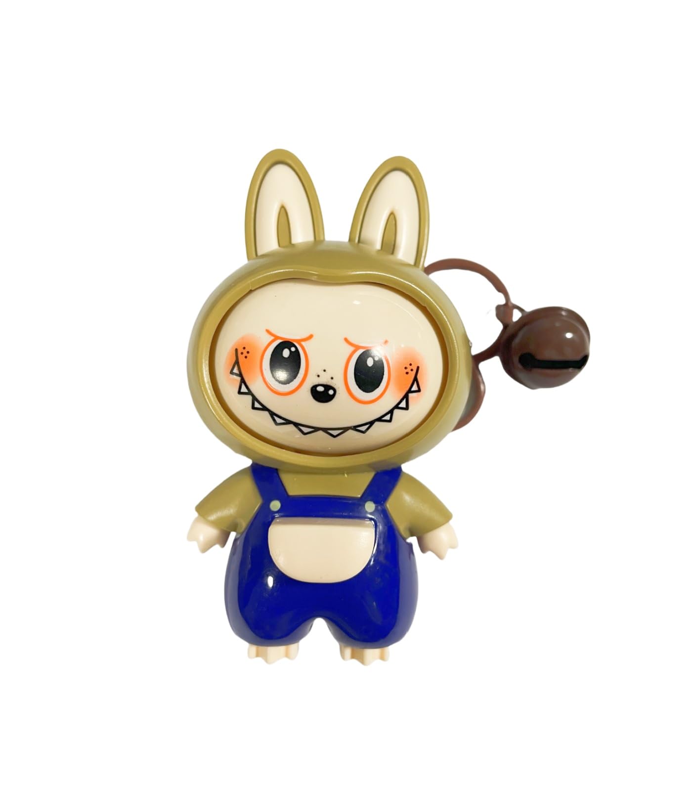 Labubu Keychain with Changeable Faces – Plush Bag Charm