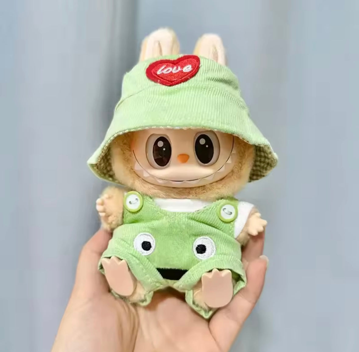 Official POP MART Labubu 17cm Plush Doll Clothes & Outfit Accessory Set