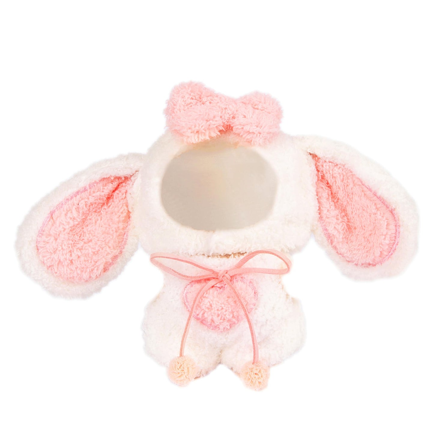 Plush Doll Clothes for Labubu Halloween - Cute Animal 17cm Dolls Clothing, Premium Doll Accessories for Labubu Pumpkin Outfit for Display - Halloween Pumpkin Costume (Clothes Only)