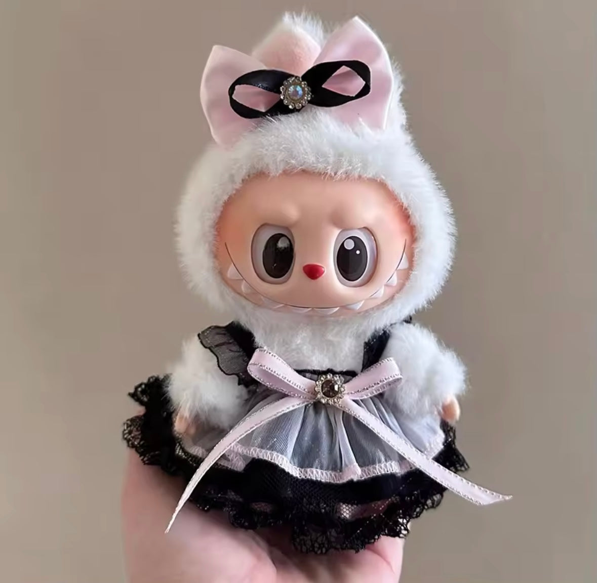 Official POP MART Labubu 17cm Plush Doll Clothes & Outfit Accessory Set
