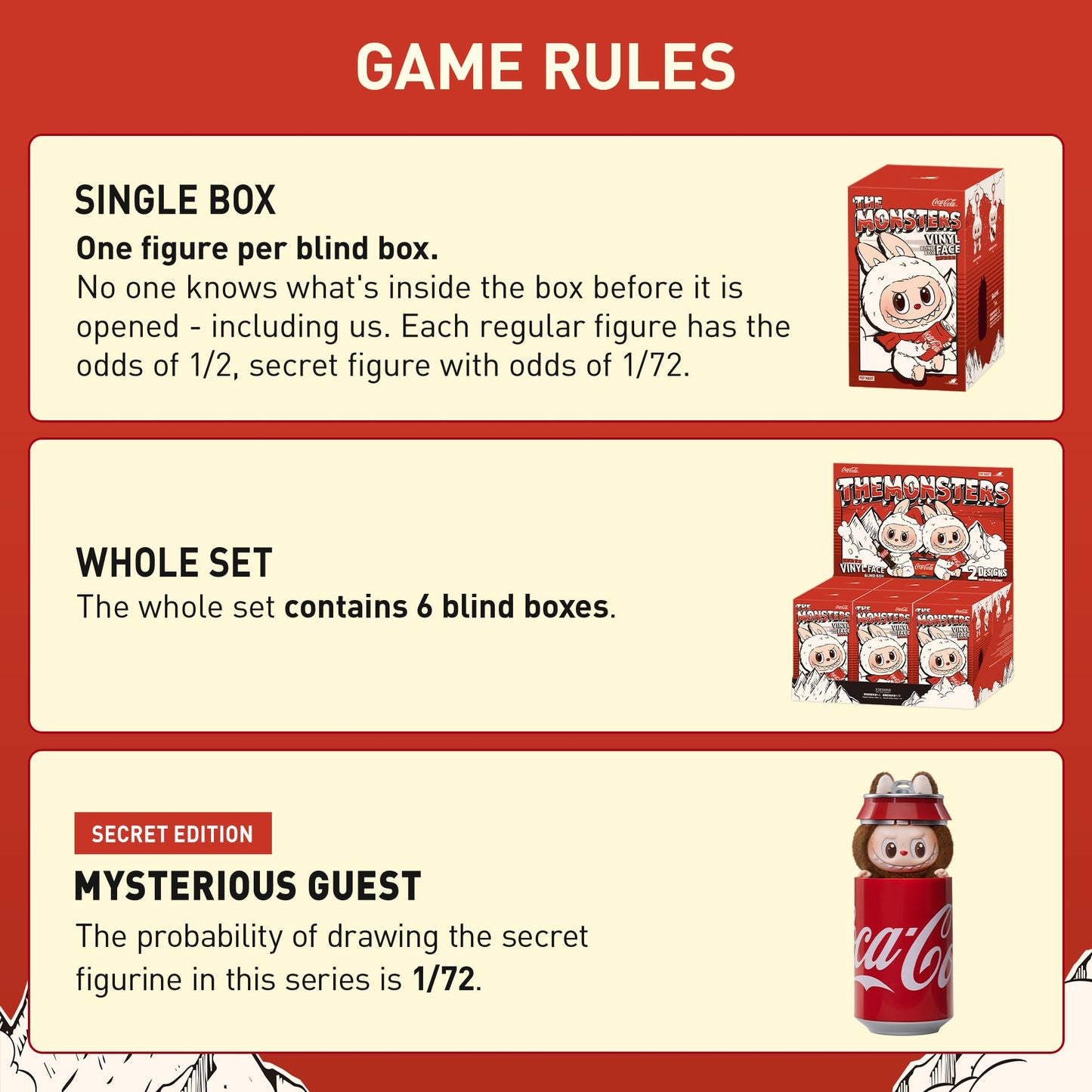 POP MART Labubu The Monsters Coca-Cola Series | Vinyl Blind Box UK