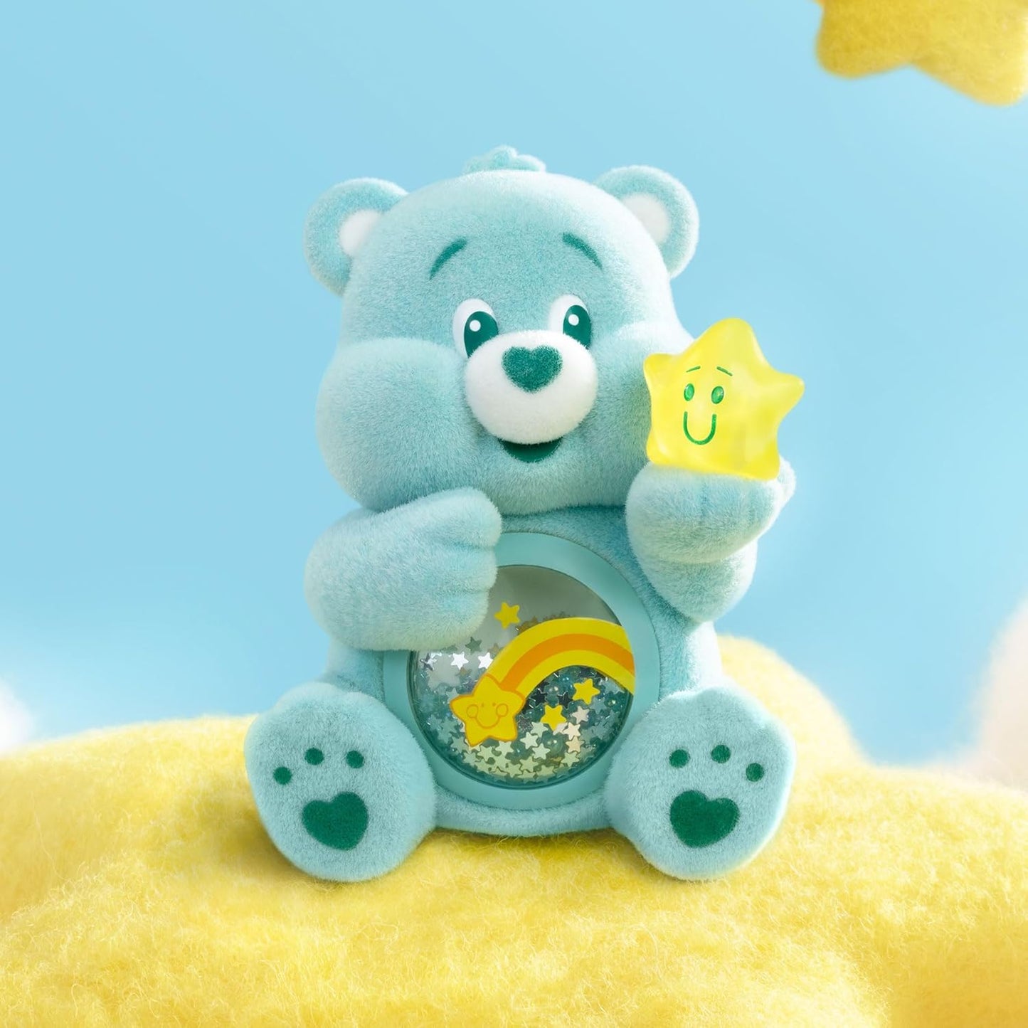 POP MART Care Bears Colorful Hugs Series Blind Box Figures, Random Design Action Figures Collectible Toys Home Decorations, Holiday Birthday Gifts for Girls and Boys, Single Box