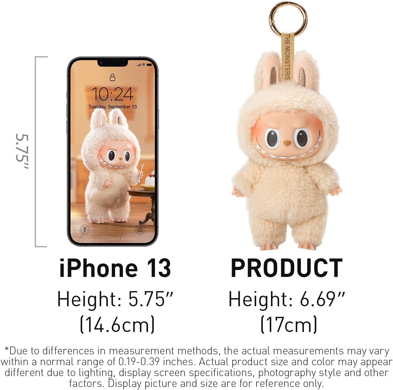 POP MART The Monsters - Tasty Macarons Vinyl Face Blind Box, Random Design Action Figures Collectible Toys Home Decorations, Single Box