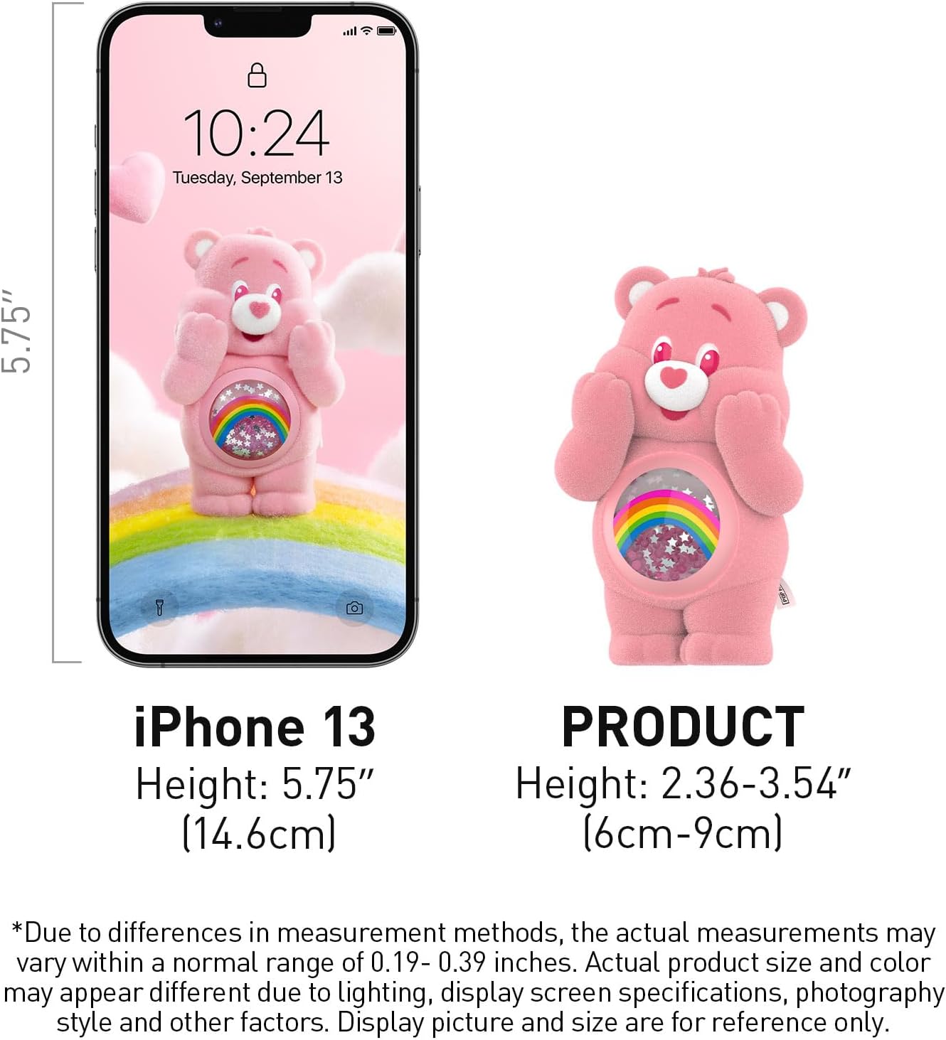 POP MART Care Bears Colorful Hugs Series Blind Box Figures, Random Design Action Figures Collectible Toys Home Decorations, Holiday Birthday Gifts for Girls and Boys, Single Box