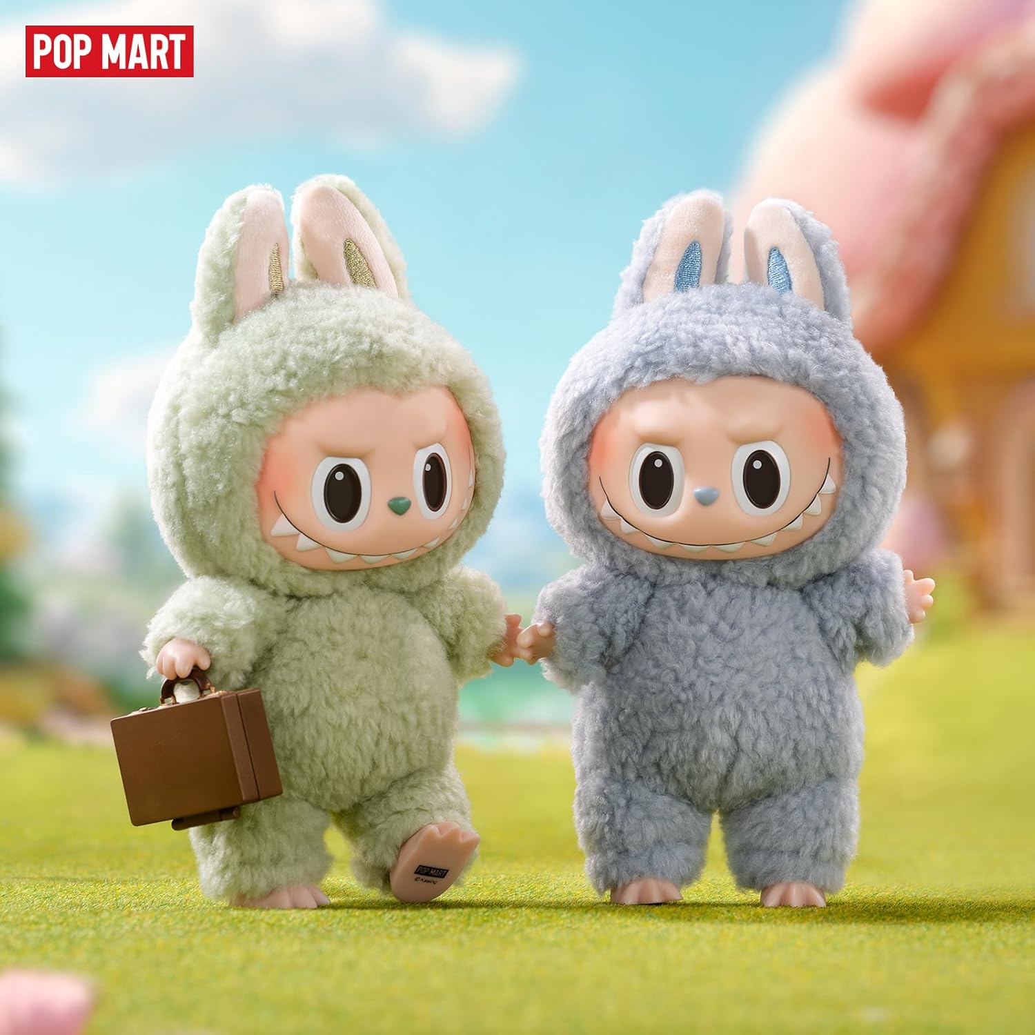 POP MART The Monsters - Tasty Macarons Vinyl Face Blind Box, Random Design Action Figures Collectible Toys Home Decorations, Single Box