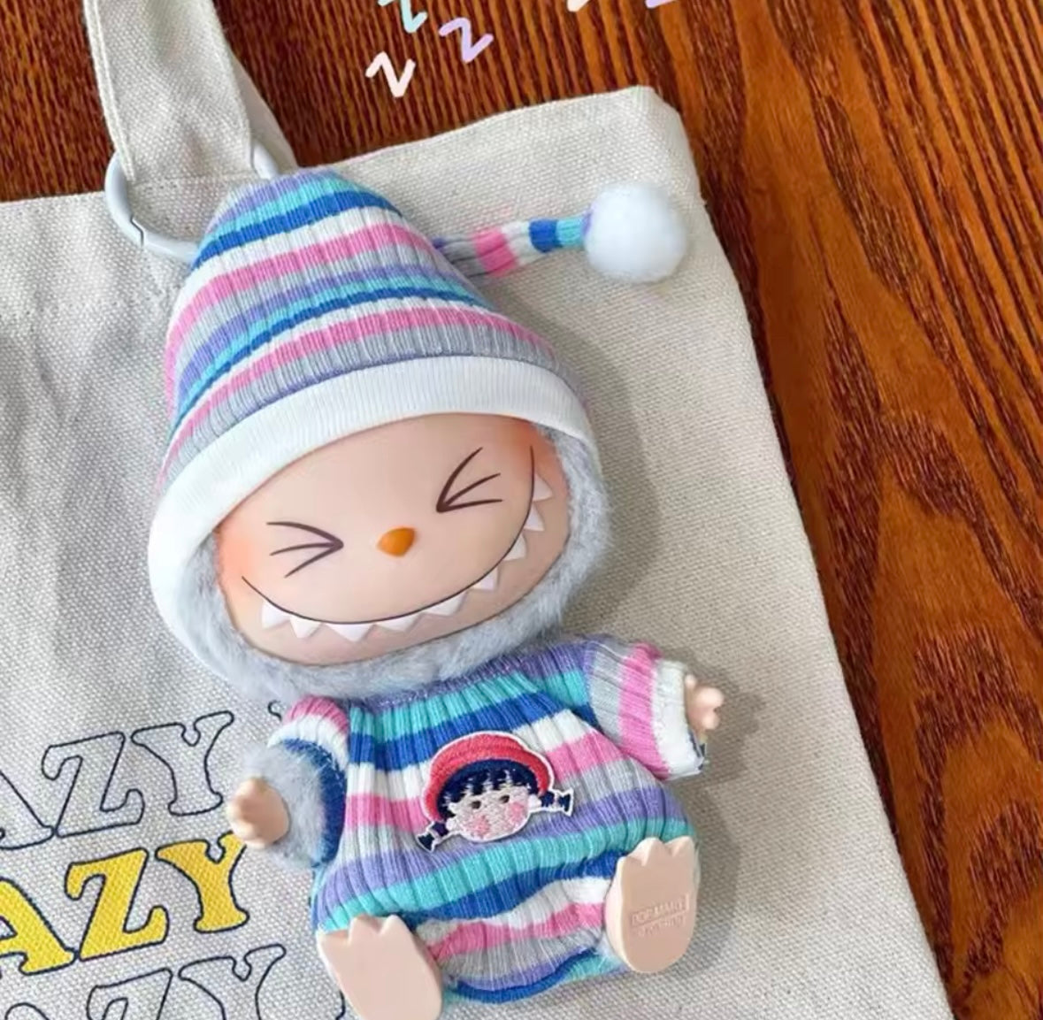 Official POP MART Labubu 17cm Plush Doll Clothes & Outfit Accessory Set