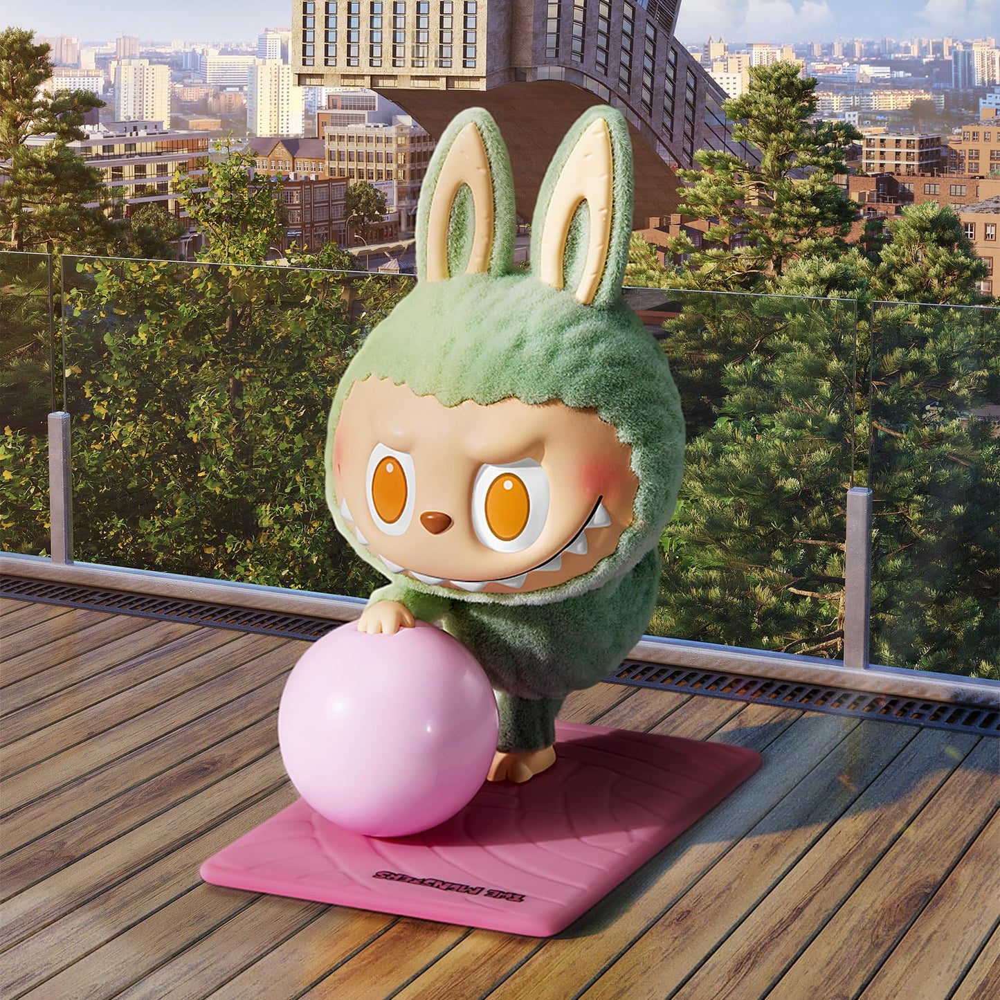 POP MART Labubu The Monsters Lazy Yoga Series Blind Box | Labubu UK