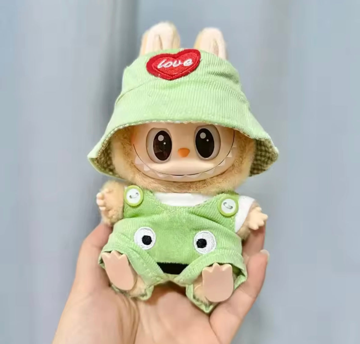 Official POP MART Labubu 17cm Plush Doll Clothes & Outfit Accessory Set