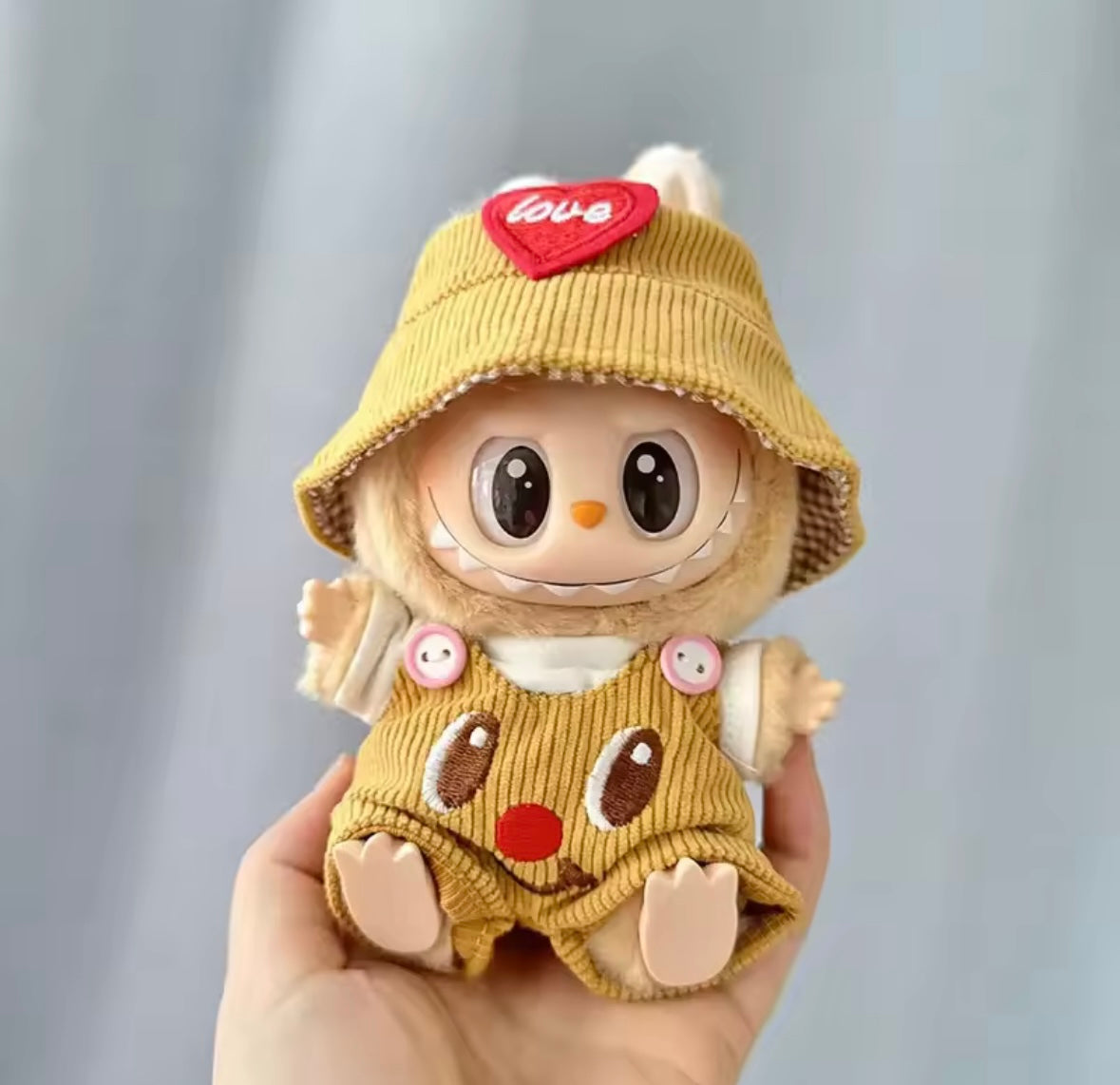 Official POP MART Labubu 17cm Plush Doll Clothes & Outfit Accessory Set