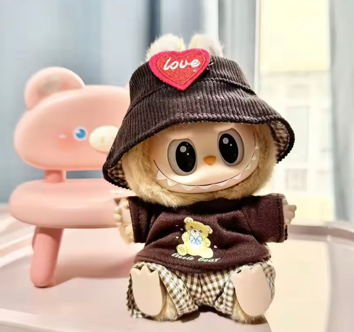 Official POP MART Labubu 17cm Plush Doll Clothes & Outfit Accessory Set
