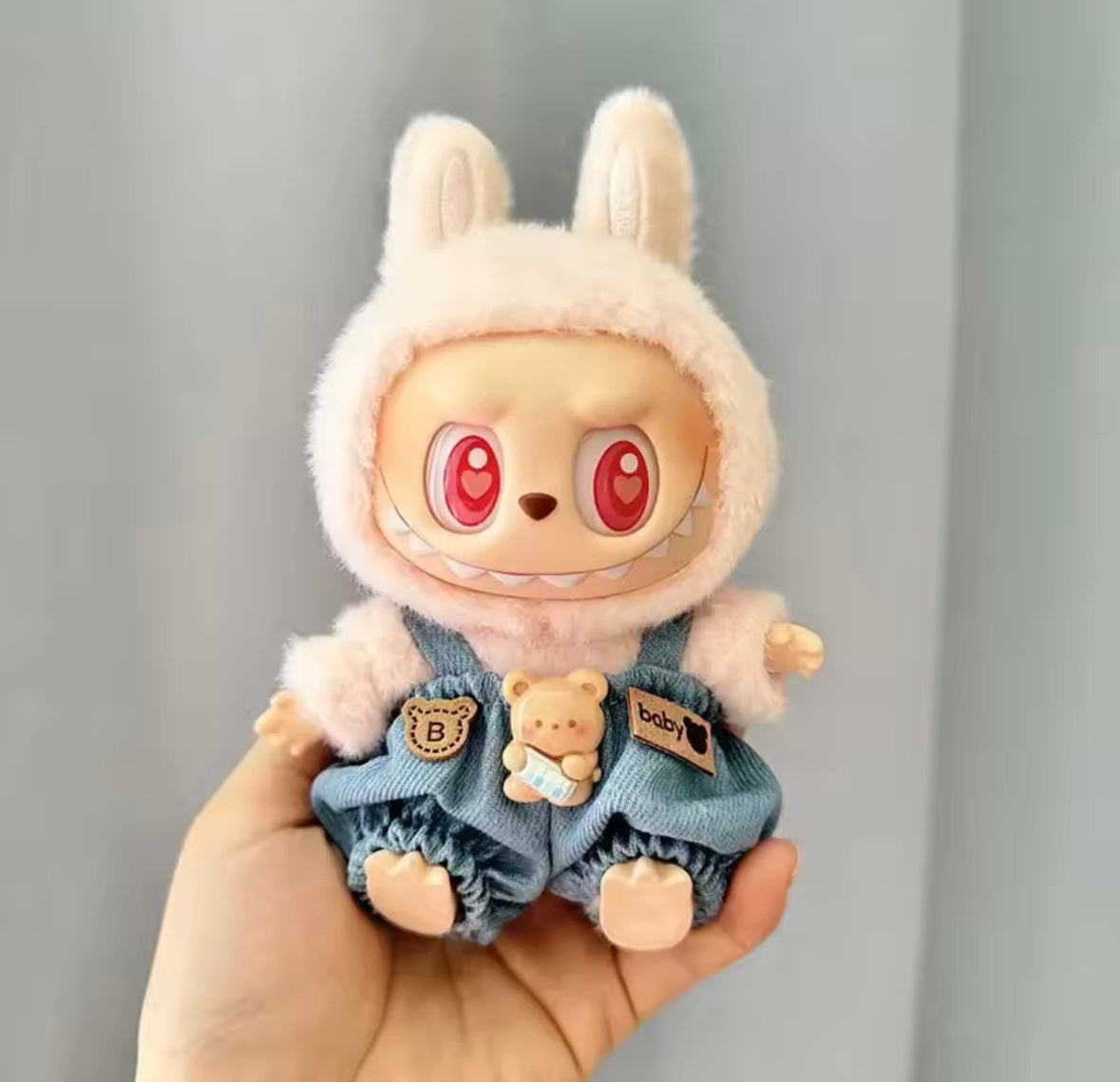 Official POP MART Labubu 17cm Plush Doll Clothes & Outfit Accessory Set