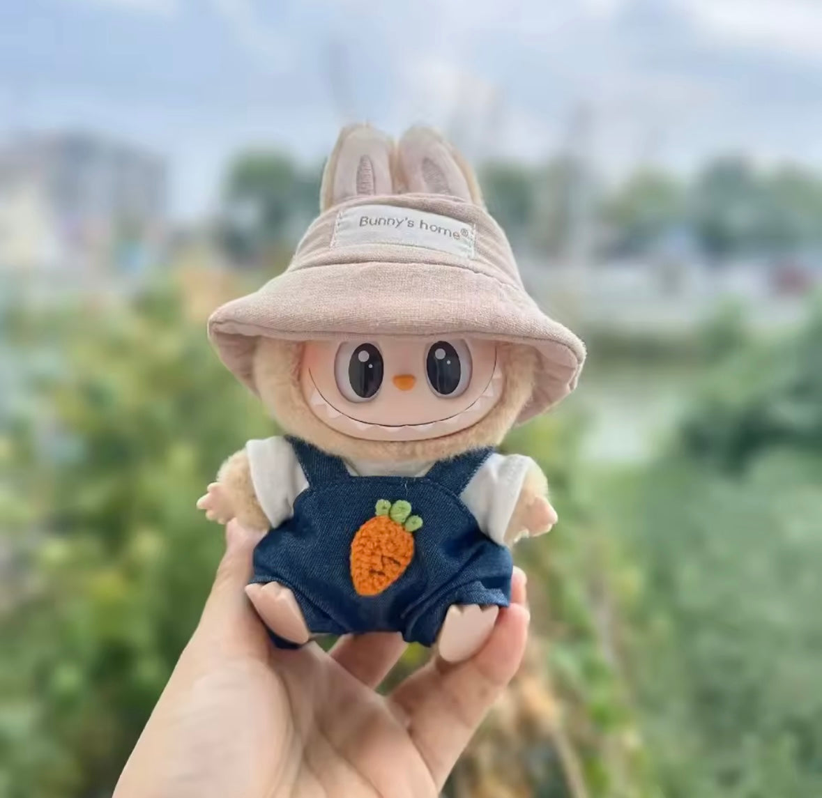Official POP MART Labubu 17cm Plush Doll Clothes & Outfit Accessory Set