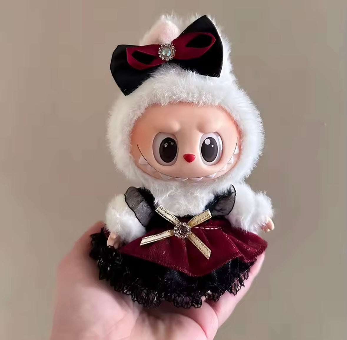 Official POP MART Labubu 17cm Plush Doll Clothes & Outfit Accessory Set