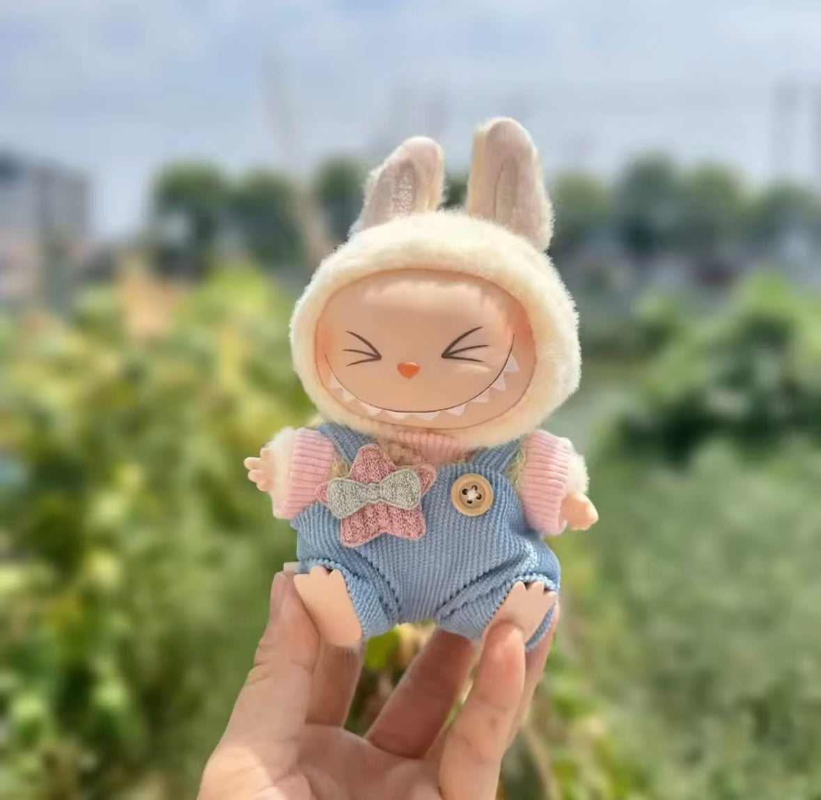 Official POP MART Labubu 17cm Plush Doll Clothes & Outfit Accessory Set