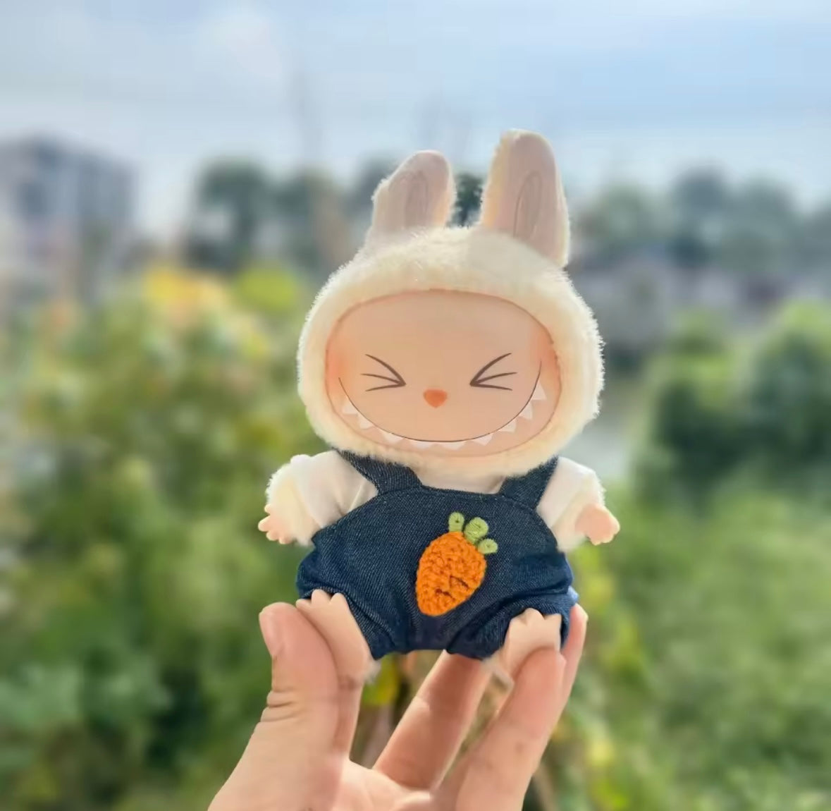 Official POP MART Labubu 17cm Plush Doll Clothes & Outfit Accessory Set