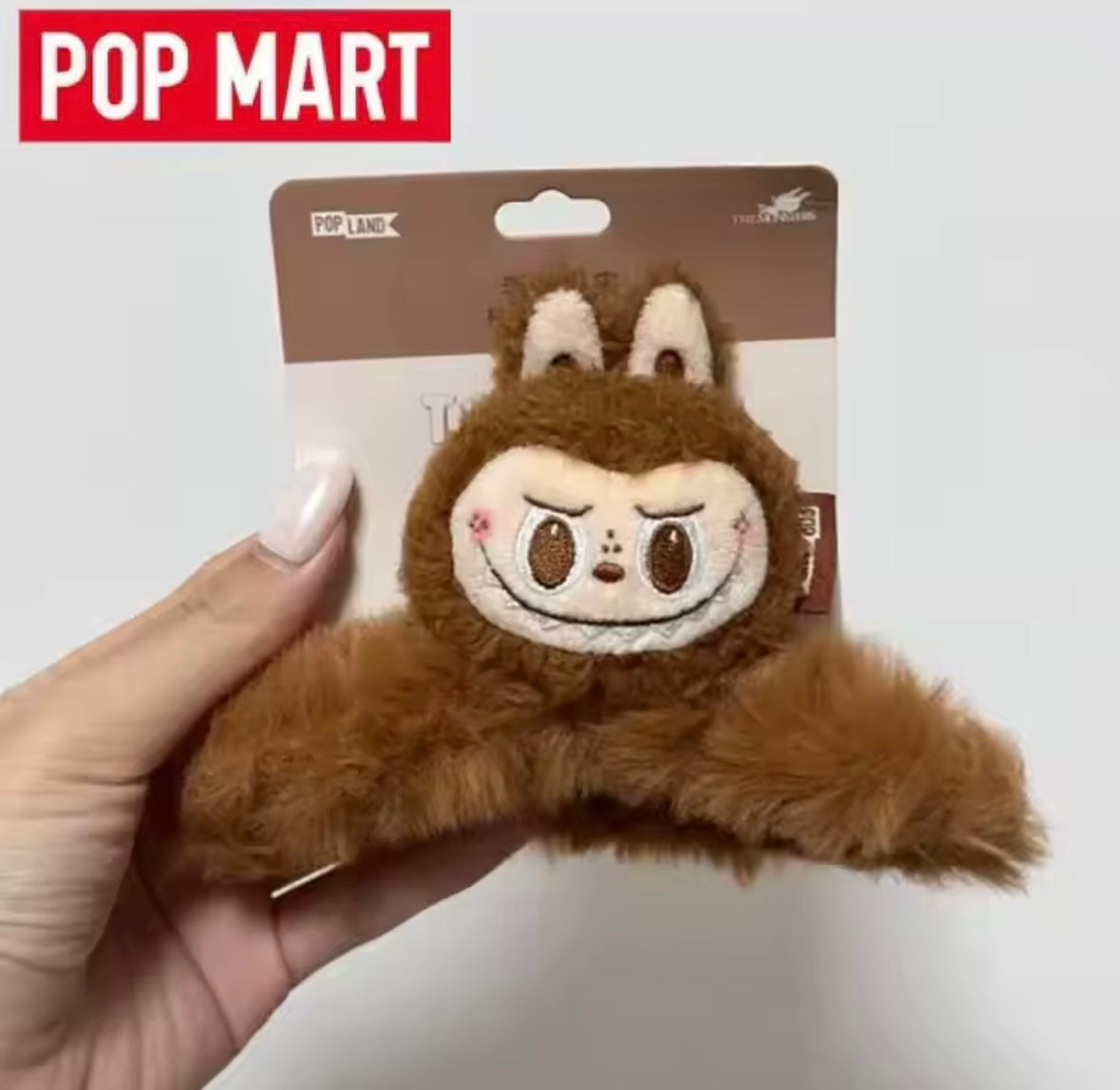 Labubu Plush Hairband – Cute Fluffy Hair Accessory for Girls