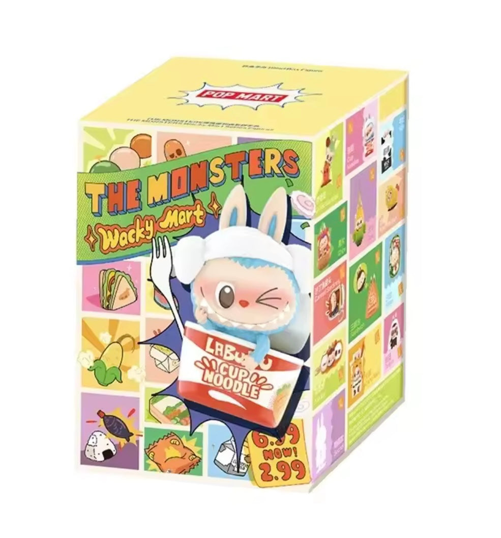 Labubu Wacky Mart Blind Box – Pop Mart The Monsters Vinyl Plush Pendant