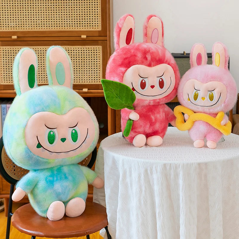Big Labubu Plush Dolls Fluffy Cozy