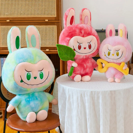 Big Labubu Plush Dolls Fluffy Cozy
