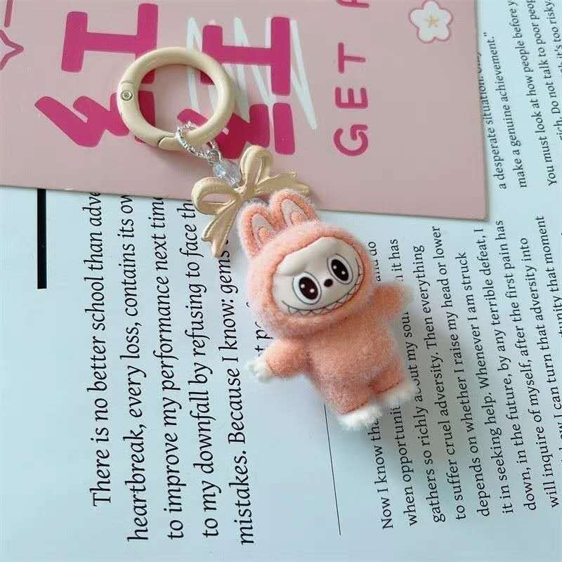 Labubu Keychain | Buy 1 or 4-Pack Cute Plush Bag Charms