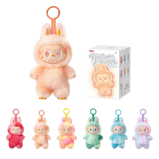 Labubu Keychain Single Box Big into Energy Doll Official Pop Mart