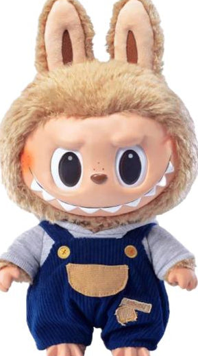 Labubu Doll Plush Toy Keychains Pop Mart Official Store