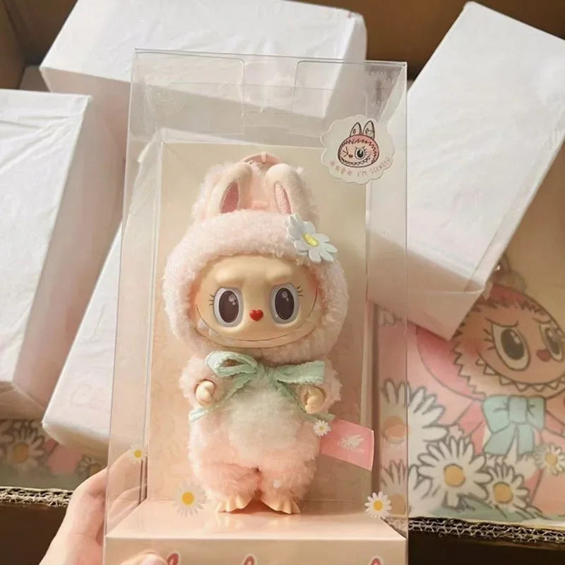 Labubu Mokoko Vinyl Plush Doll – Pop Mart Popland Exclusive Mystery Box (Multiple Designs)