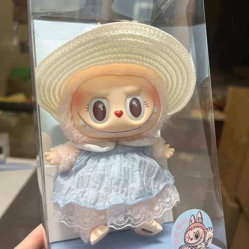 Labubu Mokoko Vinyl Plush Doll – Pop Mart Popland Exclusive Mystery Box (Multiple Designs)