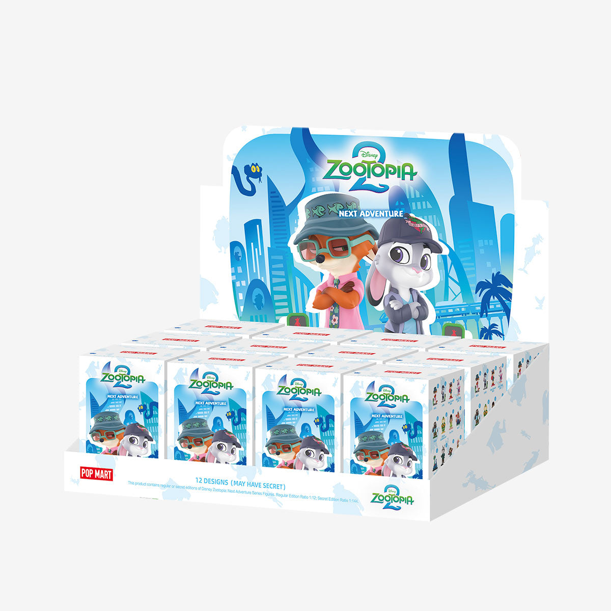 Labubu Zootopia - Pop Mart Next Adventure Disney Series Figures
