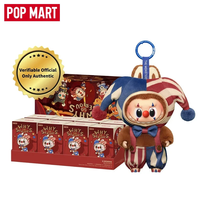 Labubu Why So Serious Halloween blind box clown figures by Pop Mart
